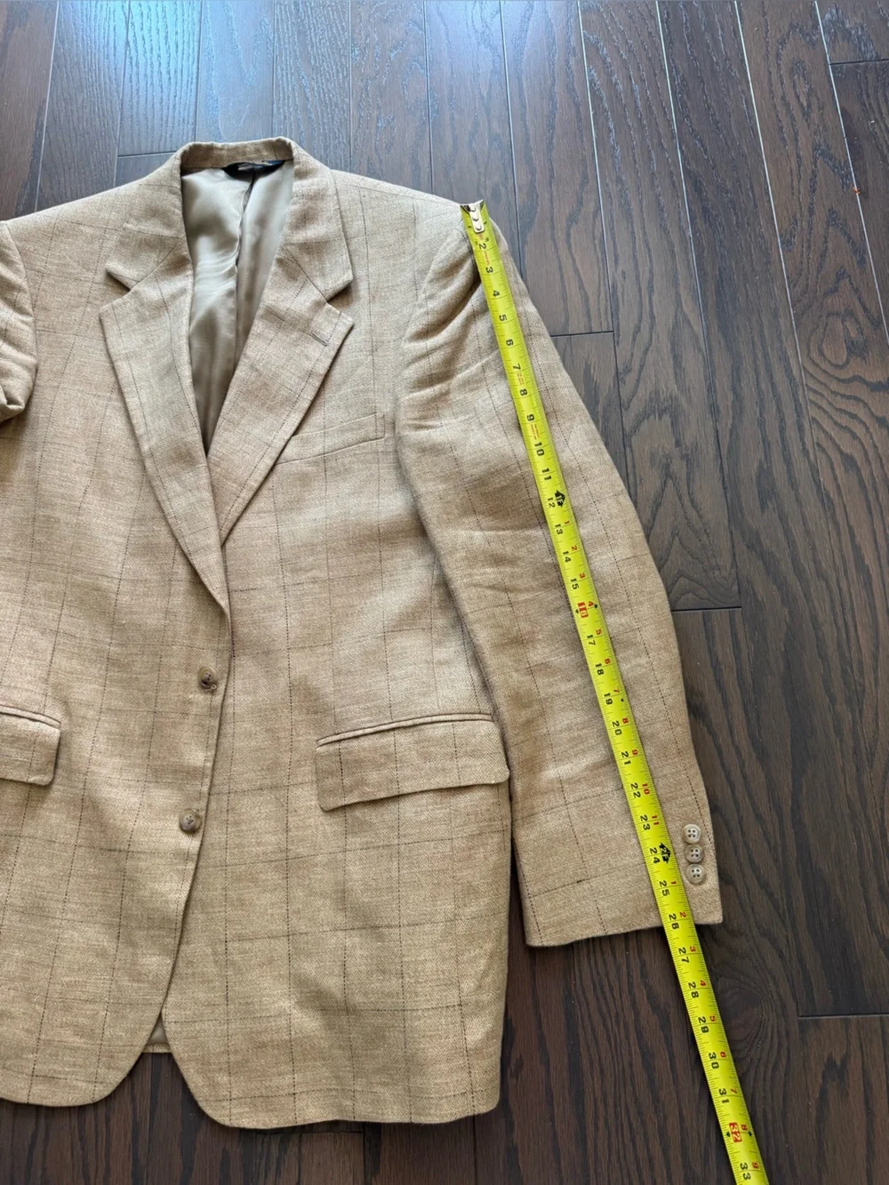 BROOKS BROTHERS 100% LINEN Sport Coat Jacket Size 43L